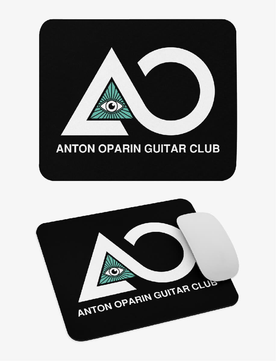 ANTON OPARIN GUITAR CLUB MOUSE PAD